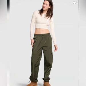 VS PINK Parachute Cargo Pants